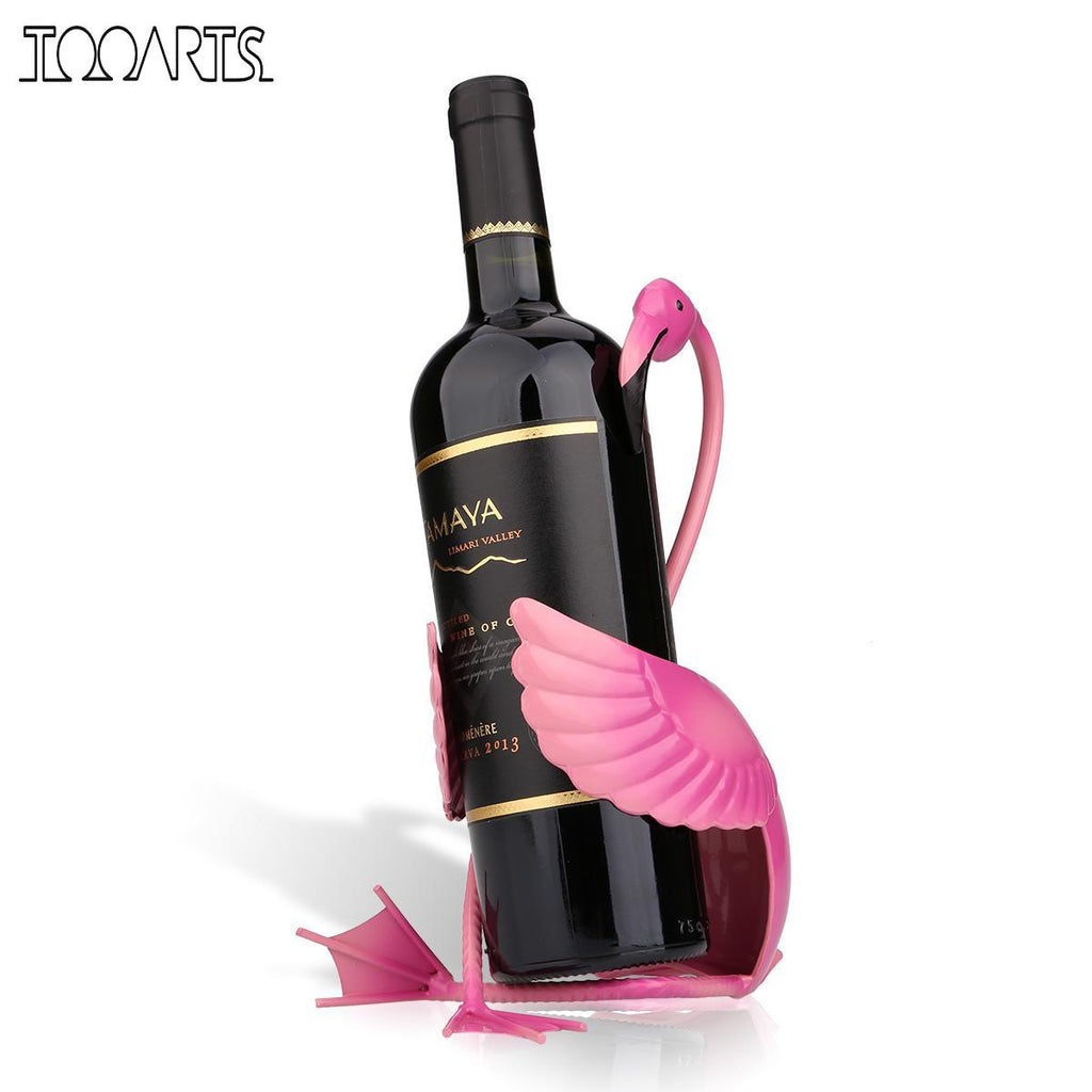 Tooarts Flamingo Wine Holder