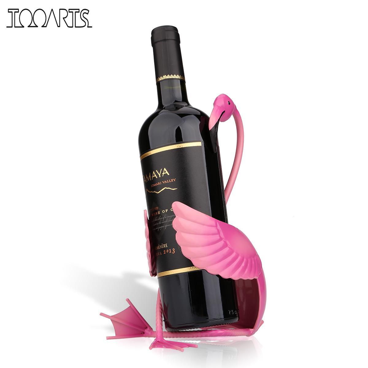 Tooarts Flamingo Wine Holder